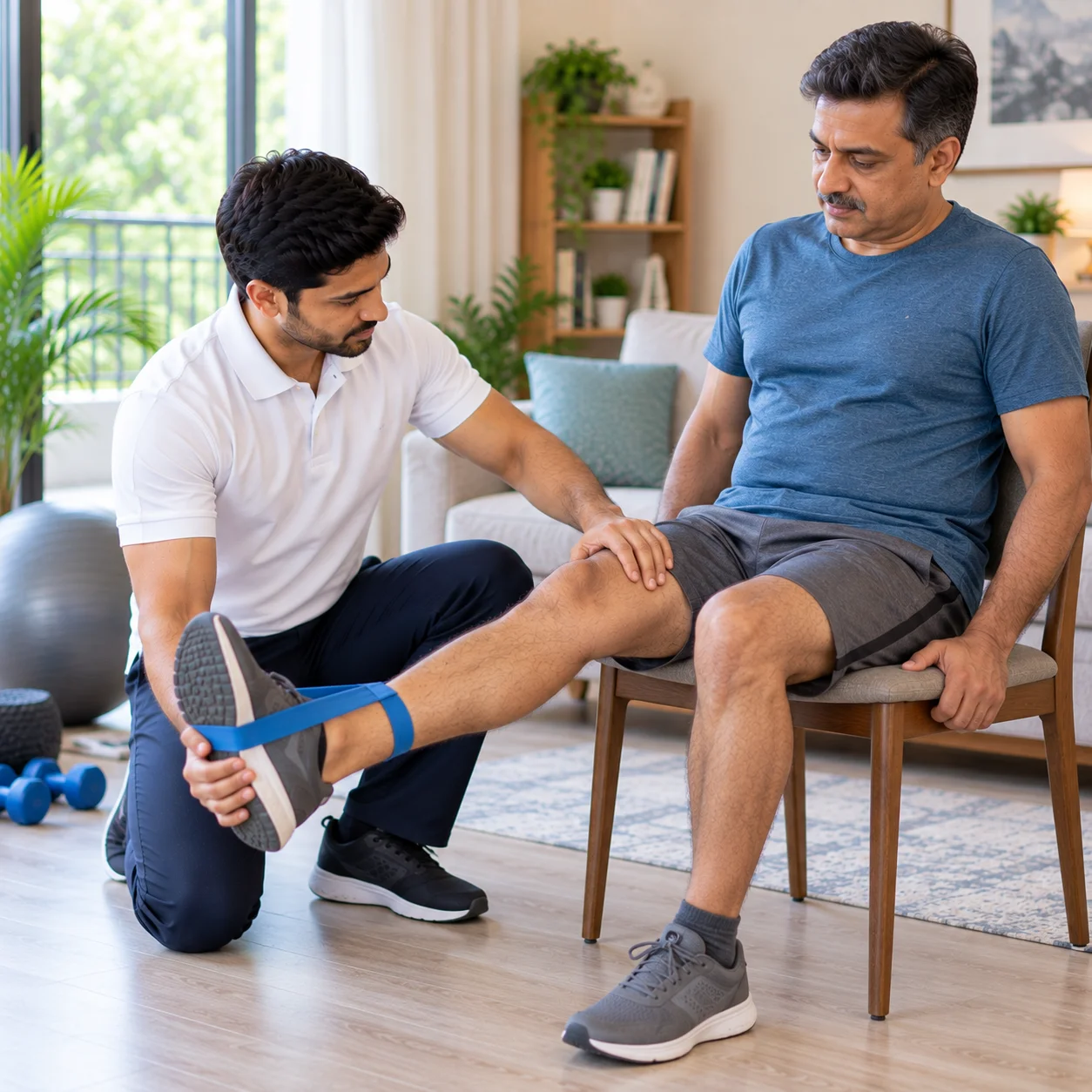 Knee Pain Physiotherapy at Home in Ghaziabad